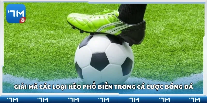 Giải mã các loại kèo phổ biến trong cá cược bóng đá