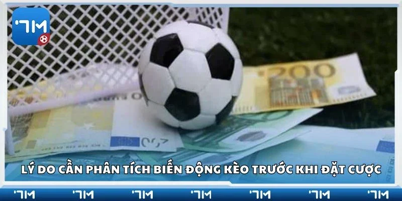 Lý do cần phân tích biến động kèo trước khi đặt cược