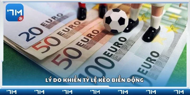 Lý do khiến tỷ lệ kèo biến động 