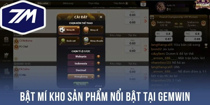 Bật mí kho sản phẩm nổi bật tại Gemwin