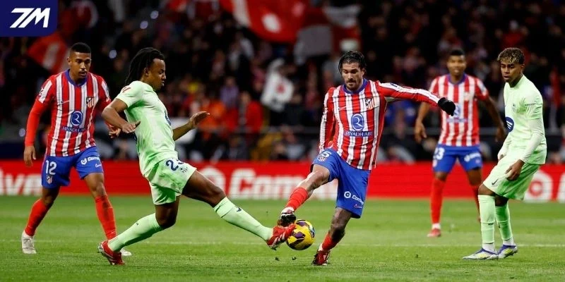 Phong độ của Atletico Madrid và Barcelona