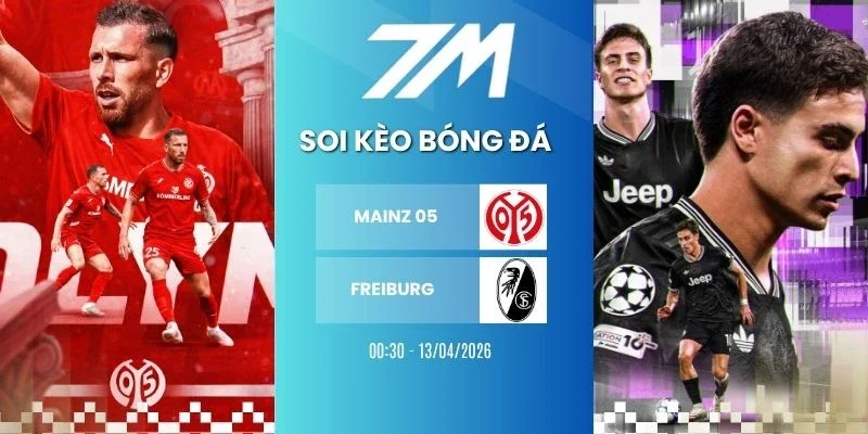 Kèo bóng đá Mainz 05 vs Freiburg hôm nay ngày 13/04/2026 - Bundesliga