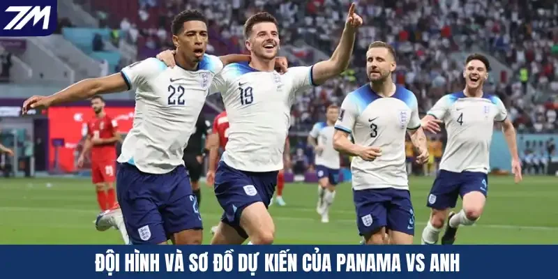 Đội hình và sơ đồ dự kiến của Panama vs Anh