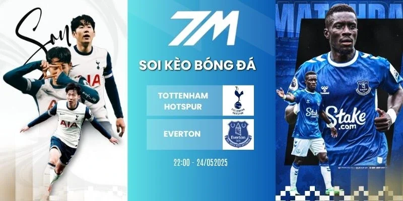 Kèo nhà cái Tottenham Hotspur vs Everton hôm nay ngày 24/05/2026 - NHA